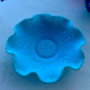Fenton Milky Blue Bowl